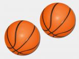 Ballon de basket Publicitaire antistress - ALAN60