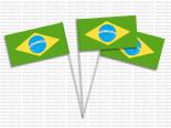 Drapeau Brésil - Drapeau brésilien Pas Cher Papier