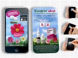 Sticker Microfibre Publicitaire Smartphone - Blister