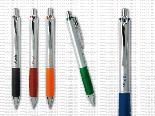 Stylo publicitaire avec grip gomme et clip m�tal 43352X d�lais Express