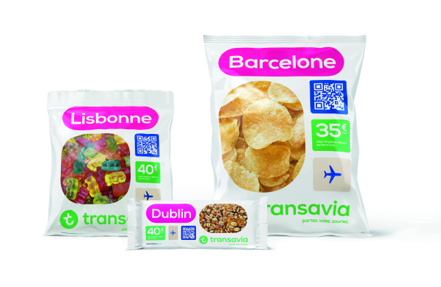 #SnackHolidays : les bonbons publicitaires de Transavia
