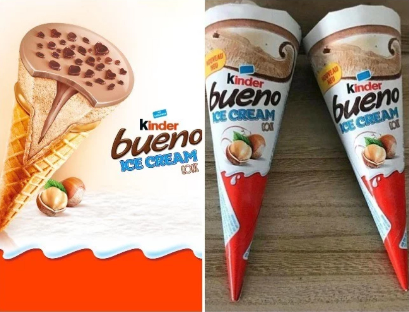 Surprise ... Ferrero lance les glaces Kinder ! 