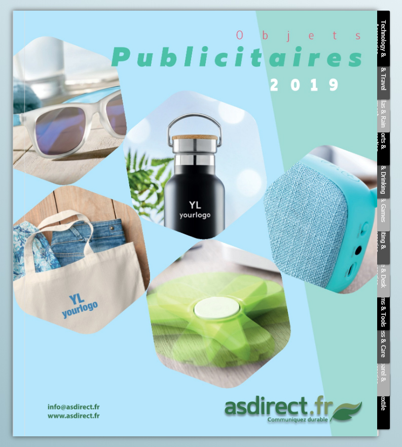 Objets Publicitaires 2019 - nouveau catalogue en ligne