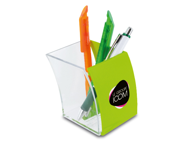 Pot à Crayons Publicitaire Plexiglass - PLXP7