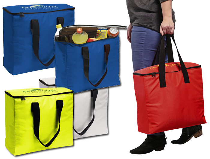 Sac Isotherme Réutilisable 40 L Motif Bonhomme De Neige - Idéal Pour Courses, Pique-nique, Noël