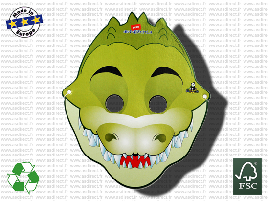 Masque Publicitaire Crocodile