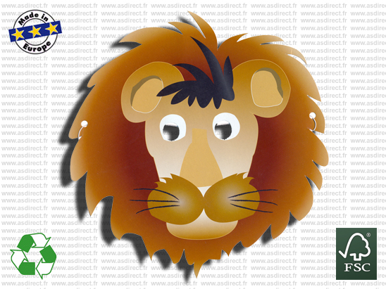 Masque Publicitaire Lion - NICO64
