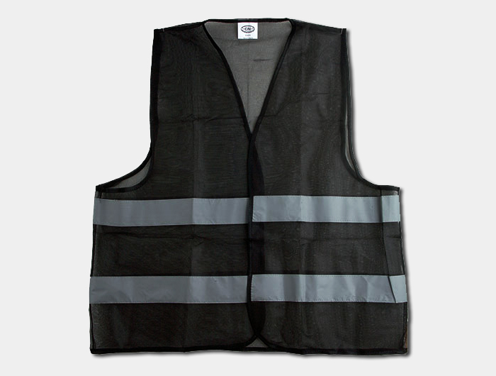 gilet de sécurité noir