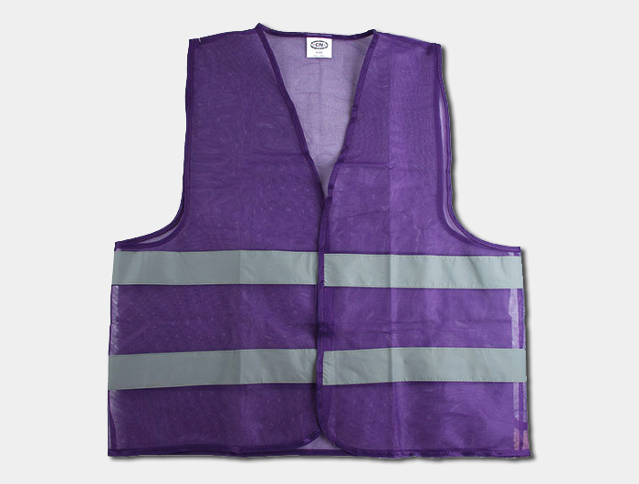 gilet fluo violet