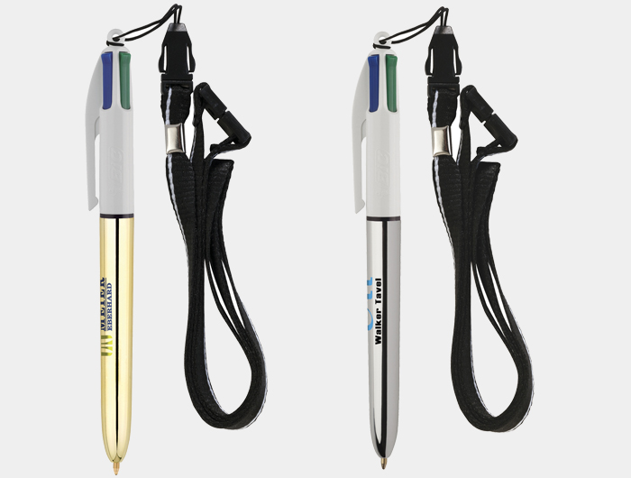 stylo 4 couleurs bic Personnalisé de NOËL