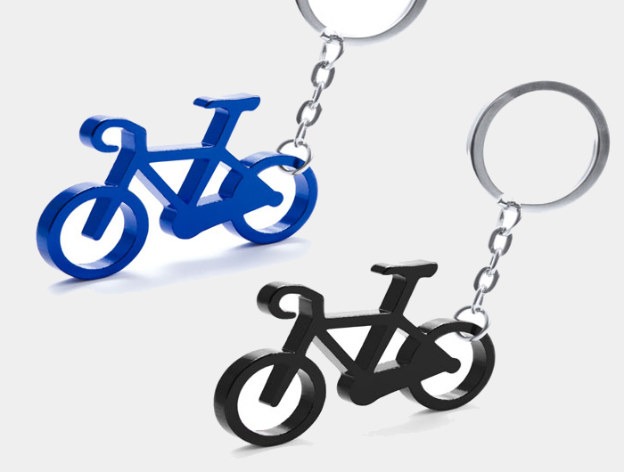 Goodies Porte-clés Publicitaire vélo cycle - EDDY229