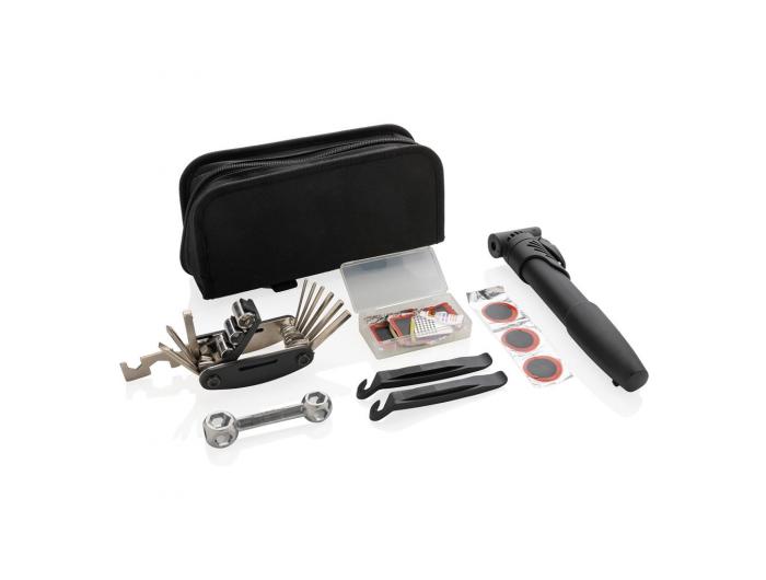 Pompe à vélo Publicitaire kit outils réparation - CHAMBERY17