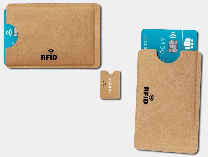 Porte-cartes Anti Rfid Personnalisés & Publicitaires