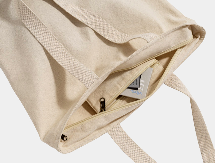 Tote Bag Publicitaire coton épais avec poche - PARIS280