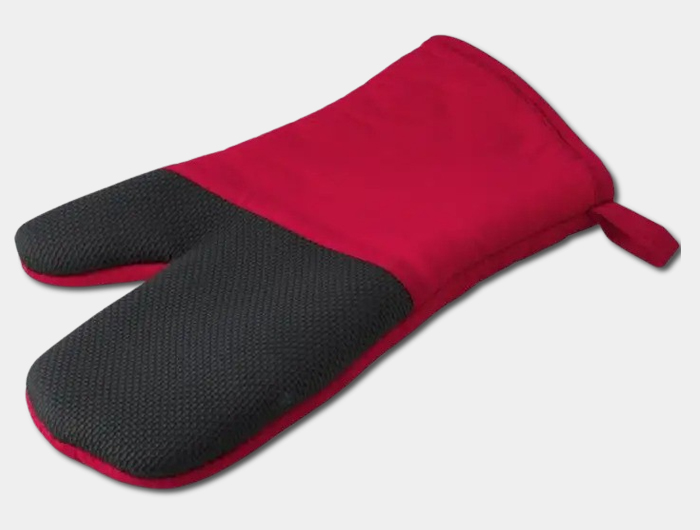 Gant de cuisine Publicitaire coton avec grip antidérapant - IKER32 Gant de cuisine Publicitaire coton avec grip antidérapant - IKER32