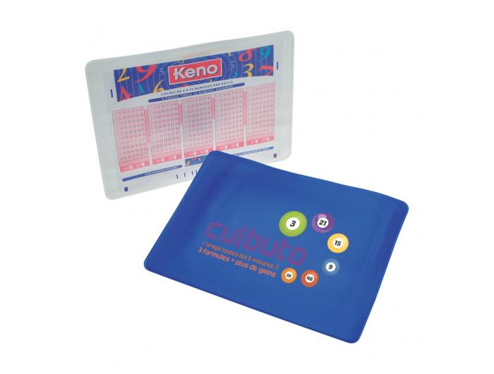 Pochette jeux Loto-Keno - Fabrication France objet publicitaire