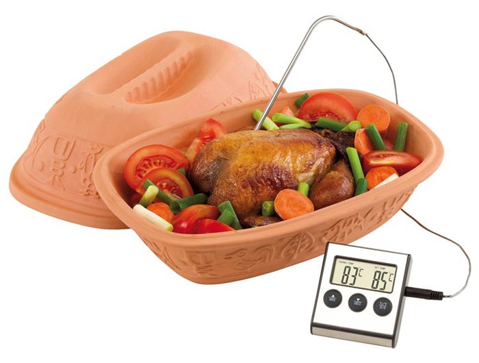 Thermomètre de cuisson publicitaire - Minuteur cuisine personnalisé