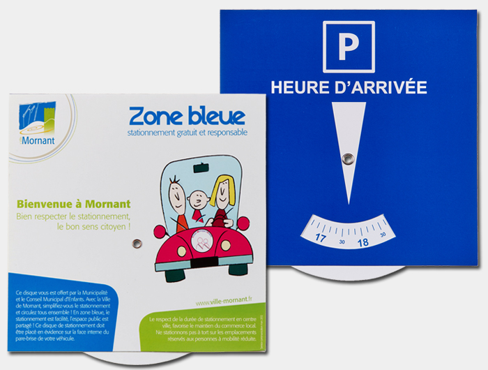 Imprimer Disque Stationnement Publicitaire - DSZB26