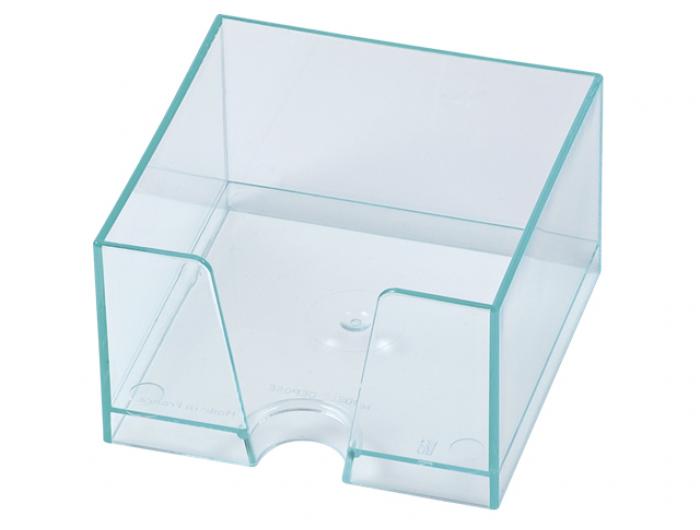 Bloc-Cube transparent avec papier