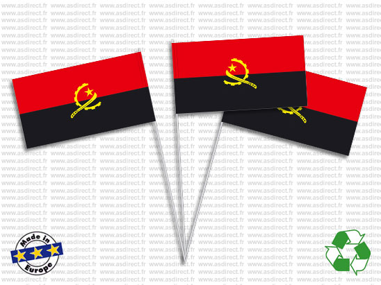 Drapeau Angola - Drapeau angolais Pas Cher Papier