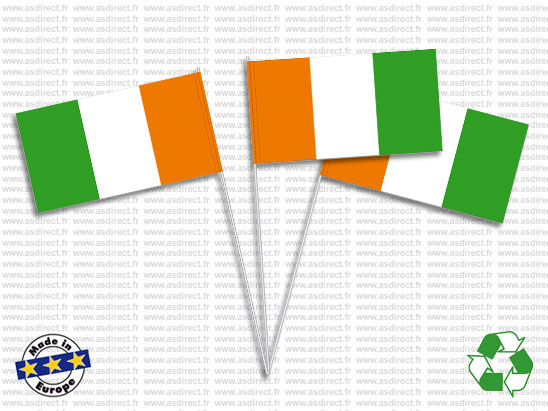Grand drapeau Côte d'Ivoire – Drapeaux du Monde