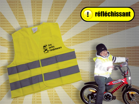 Gilet de sécurité pour enfants publicitaire - Gilet de sécurité