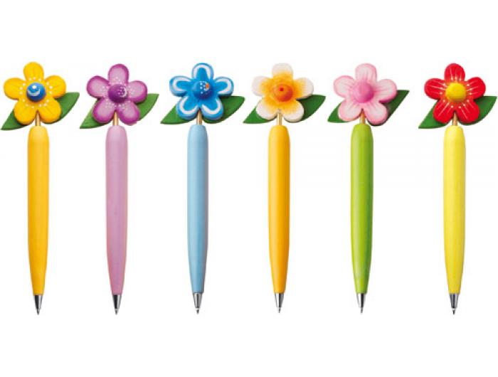 Stylo Bille Fleurs Personnalisable - FLORALIS24