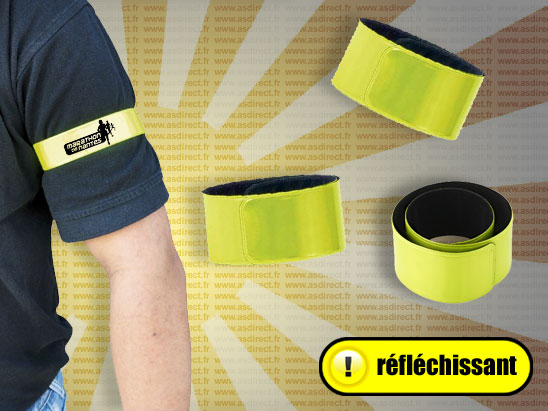 Bracelet Fluo Réfléchissant Publicitaire - LEO30