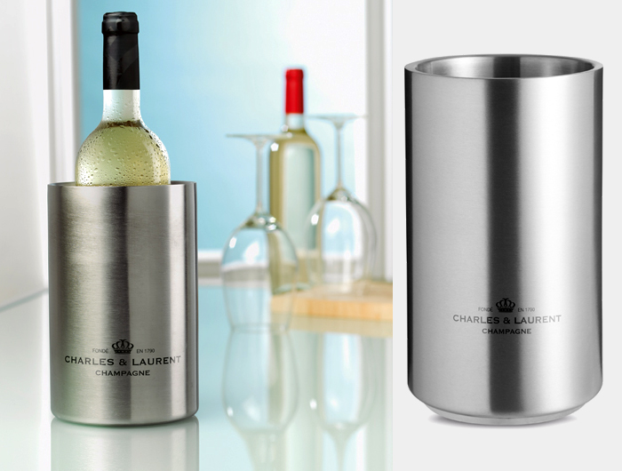 Seau à Boisson Galvanisé 18L Personnalisable - Gravure Laser, Refroidisseur Vin/bière Pour Mariages, Fêtes, Barbecues