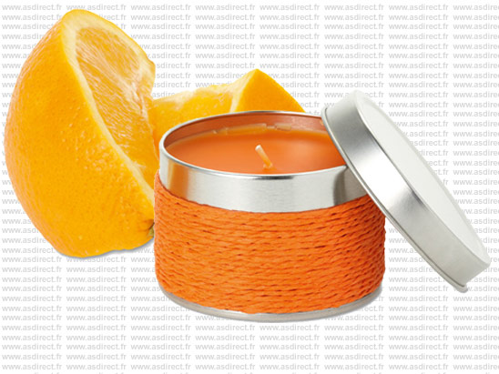 Bougie Publicitaire Orange