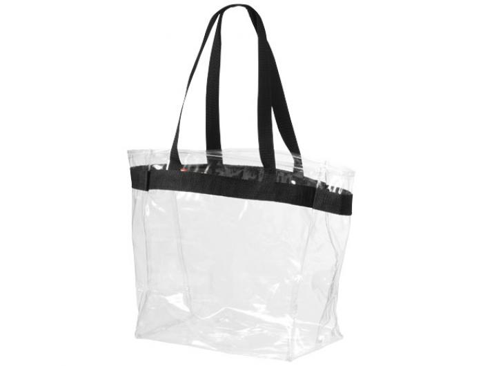 Sac Cabas Publicitaire Transparent - 30.5 x 30.5 x 12.5 cm - MTCR74