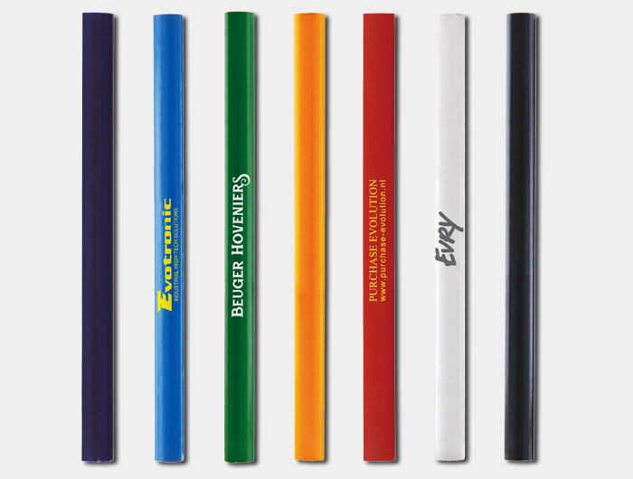 Crayon de bois Pencil publicitaire - Le Calendrier Pub Marquage 1 couleur -  Coloris Blanc