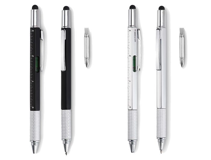 Stylo Stylet Publicitaire niveau et tournevis - STTN2