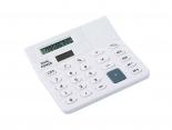 Calculatrice de bureau Publicitaire blanche - SOLEA11