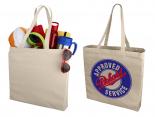 Tote Bag Publicitaire coton épais avec soufflets - TB160