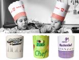 Toque chef cuisiner Publicitaire en carton - TQCT90