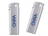 Briquet argenté personnalisable - DOHA68