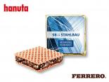 Gaufrette Publicitaire Ferrero Hanuta praline