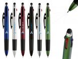 Stylo Publicitaire 3 couleurs embout tactile - TRIPLEST3