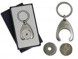 Porte-clés jeton Publicitaire - Métal - jeton 1 EUR