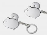 Porte-Clé Jeton Publicitaire cochon - PIGGY38