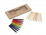 Set coloriage Publicitaire crayons couleurs - CIRE