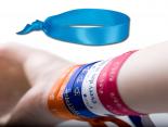 Bracelet Publicitaire SATIN bleu