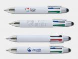 Stylo Publicitaire 4 couleurs avec stylet - SPST4