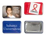 Badge Publicitaire Rectangle visuel Quadri - BDQD59