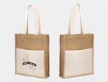 Sac Toile de Jute Publicitaire - 37 x 41 cm - ECOJT41