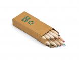 Boîte de 10 crayons couleurs Publicitaire - YAYOI10