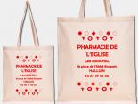 Sac Coton Publicitaire - Pharma - TBPH21