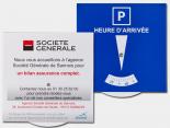 Disque stationnement zone bleue publicitaire parking - DSZB07