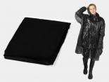 Poncho Publicitaire noir black - CONQUES1